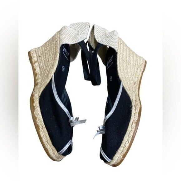 - Anthropologie Gaimo women 10 espadrilles Canvas Upper Casual  vacation beach - Picture 6 of 7